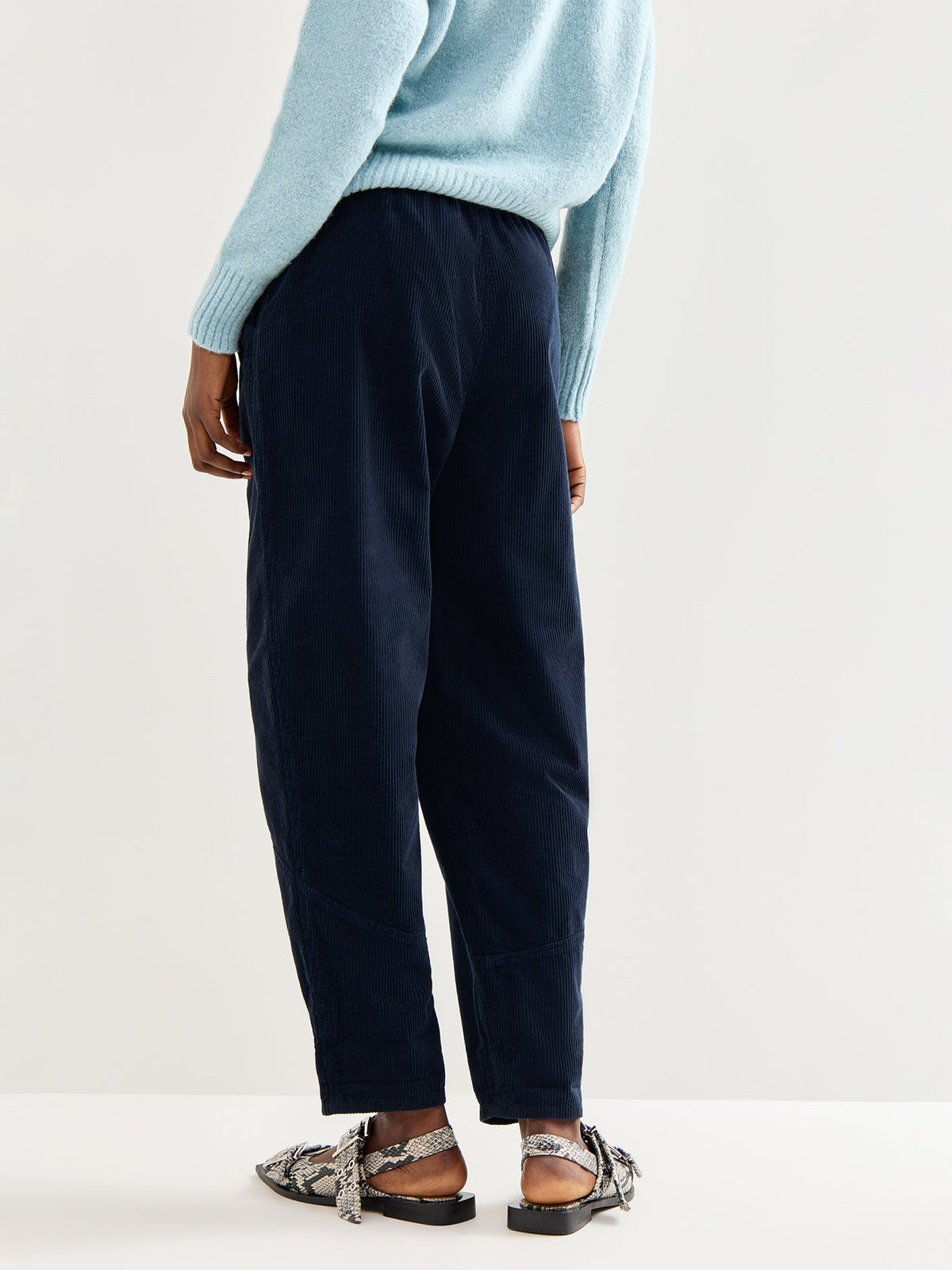 Hose 523 Cotton Trouser Navy