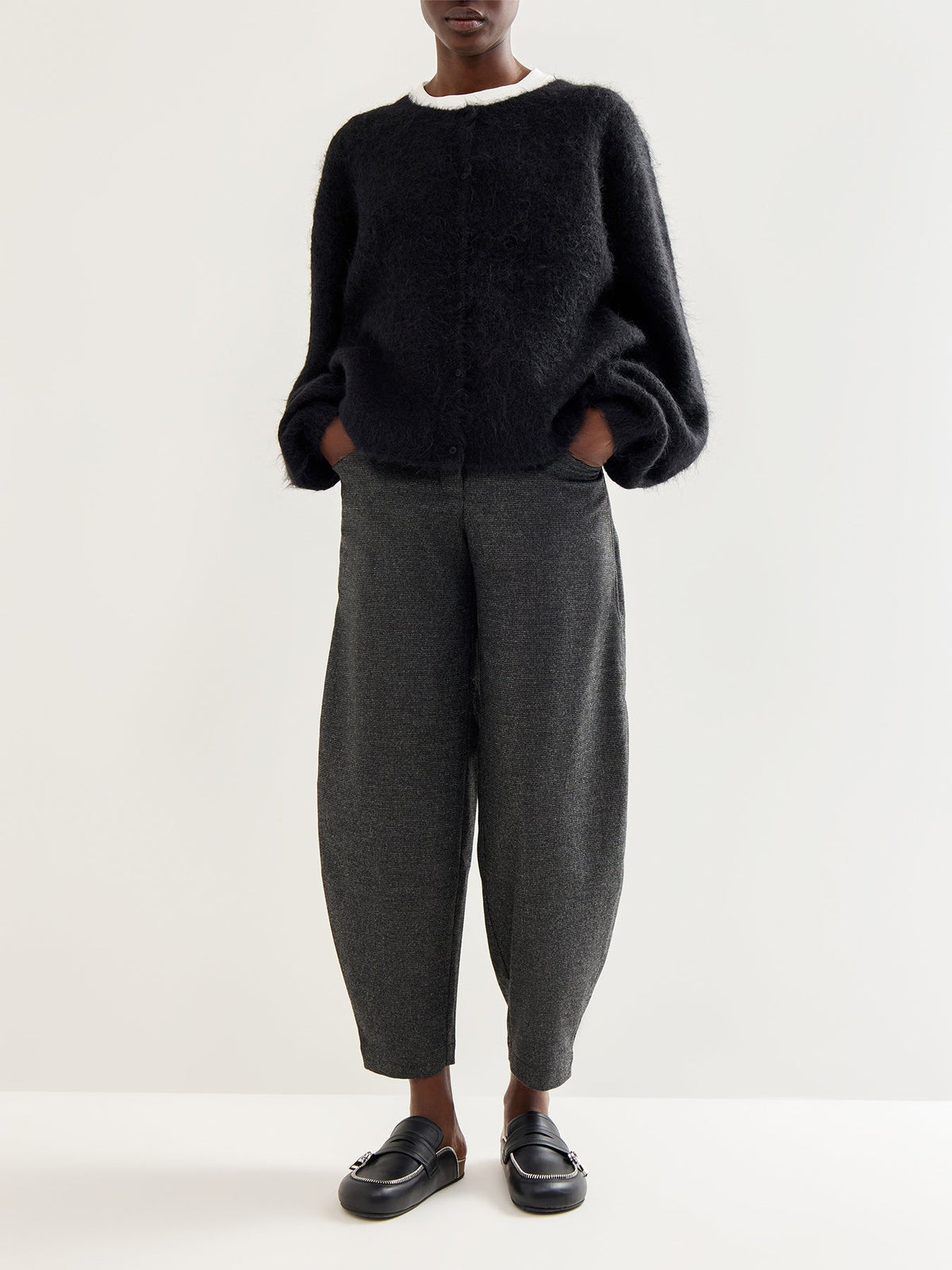 Hose 545 Cotton Trouser Grey