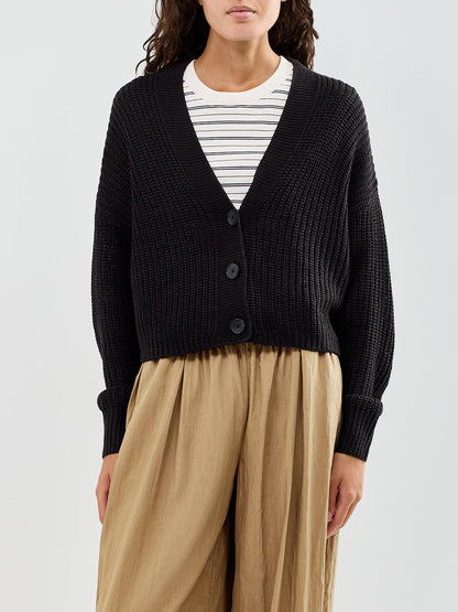 Carol Long Sleeve Cardigan Black