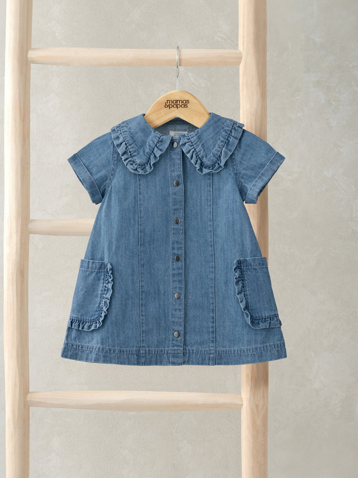 DENIM SHIRT DRESS