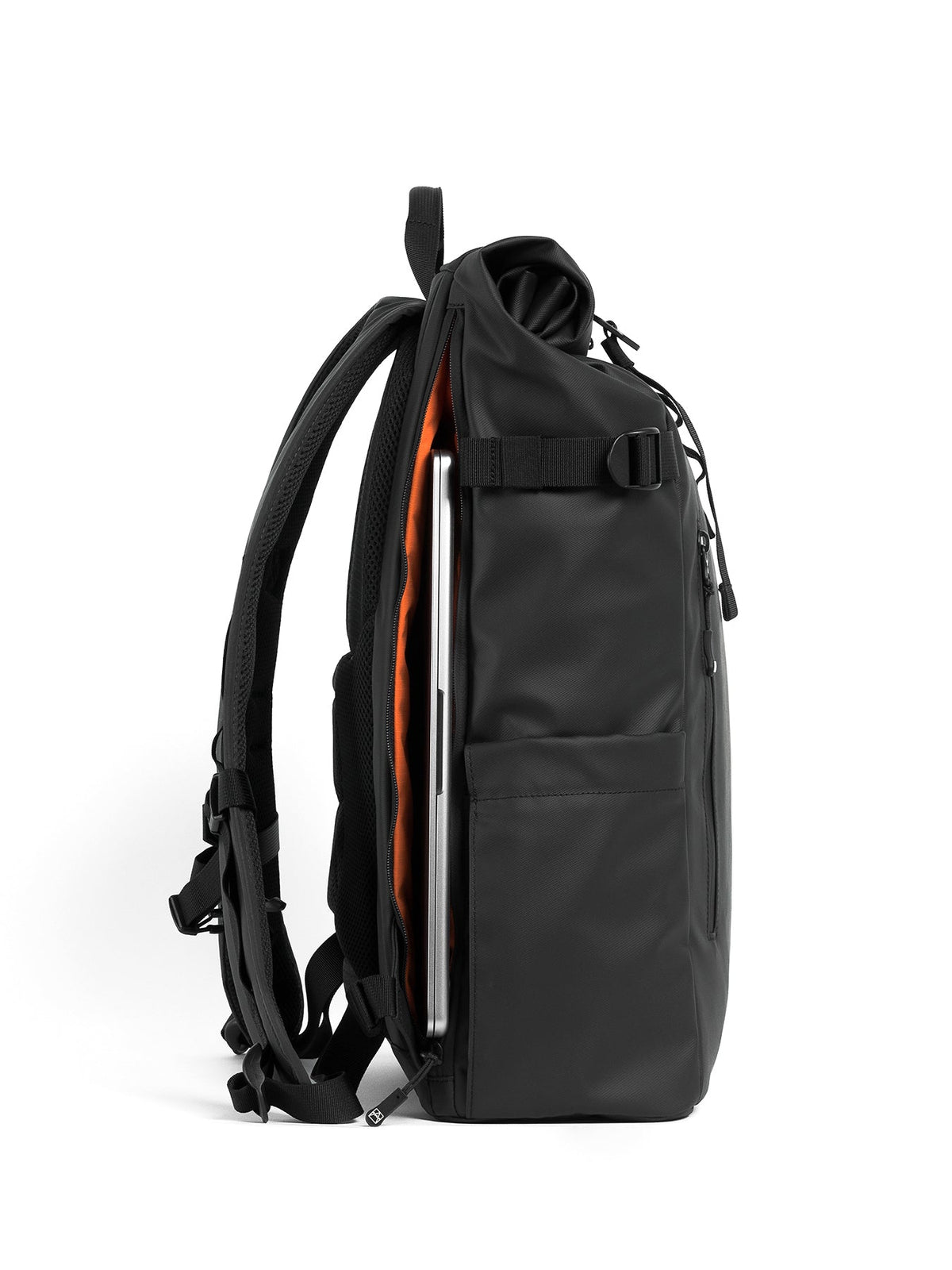 The Roll Top Backpack 20L Black