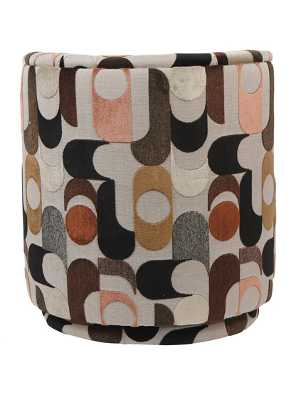 Portico Belgian Velvet Swivel Chair