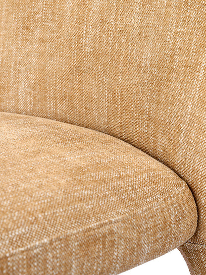 Eska Upholstered Dining Chairs in Wheat (set of 2)
