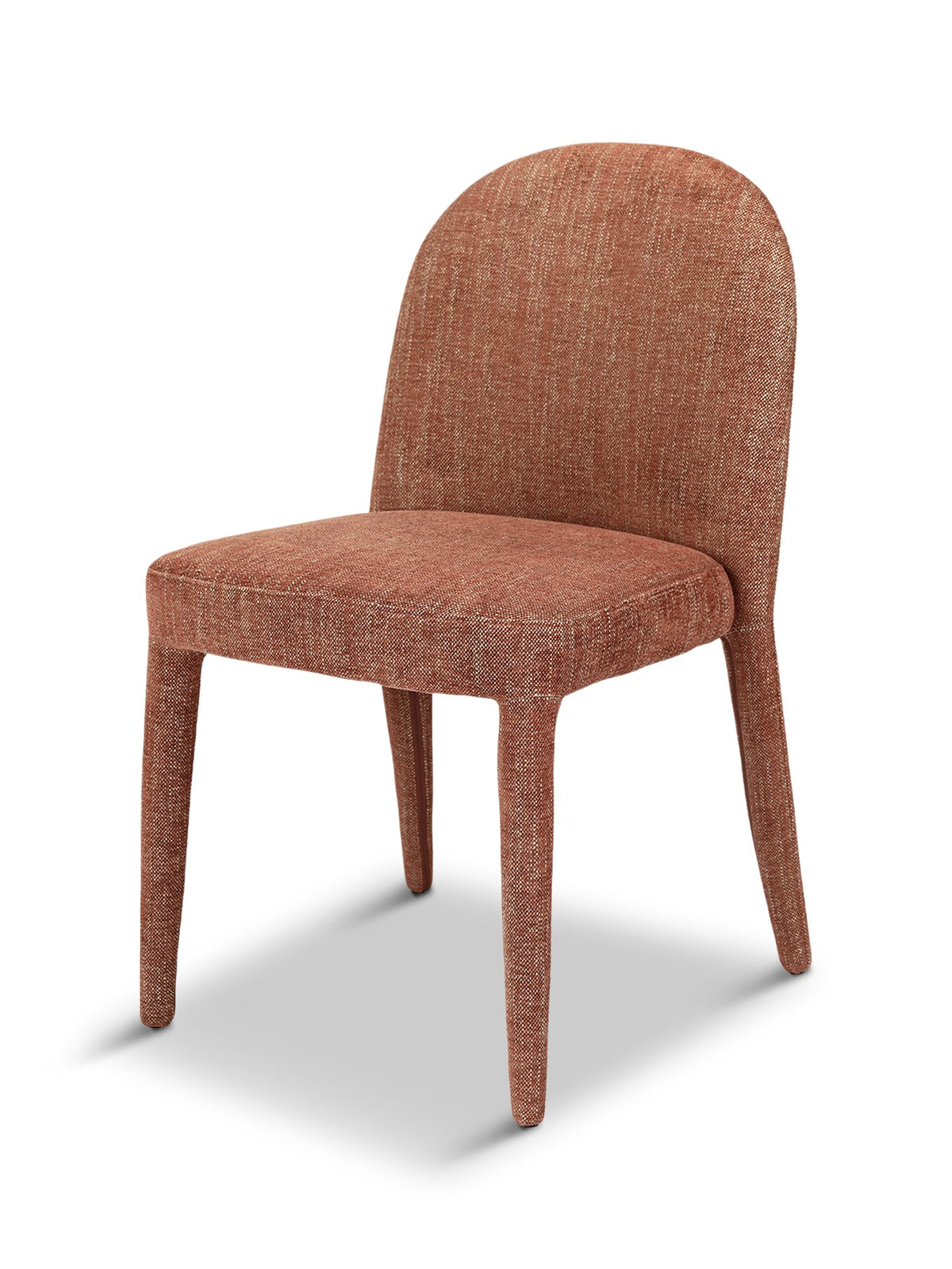 Eska Upholstered Dining Chairs in Brown (set of 2)