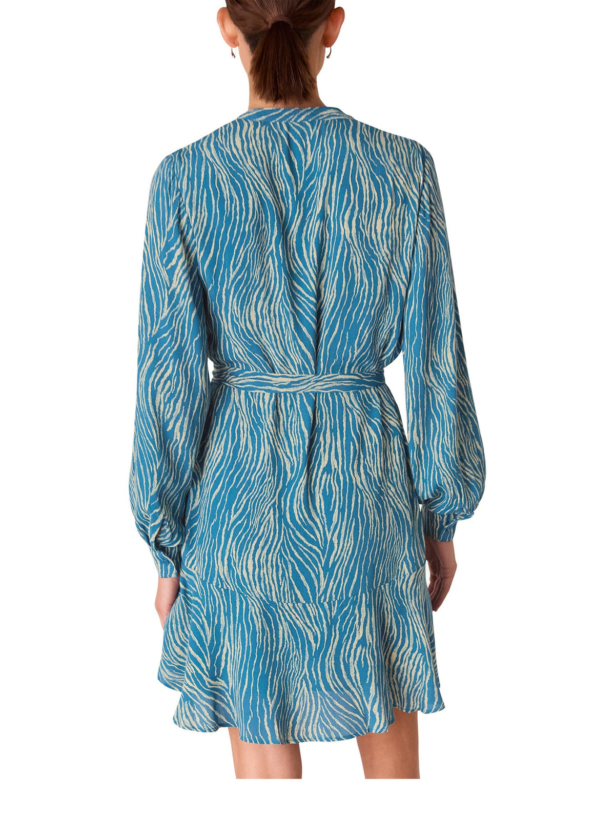 Zebra Flippy Mini Dress