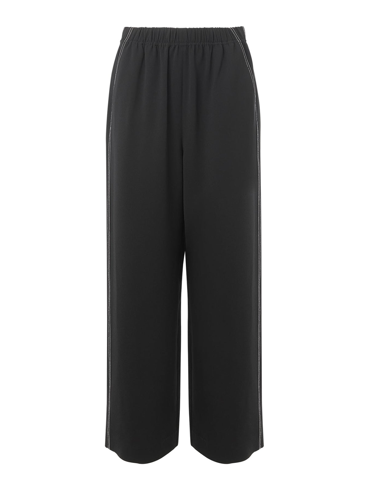 Crepe Stitch Detail Trouser