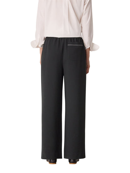 Crepe Stitch Detail Trouser