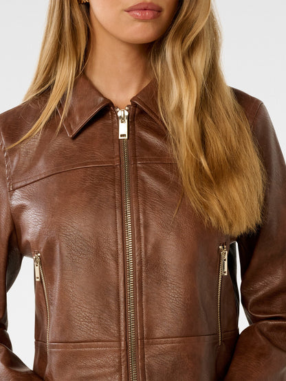 Wren Vegan Leather Jacket