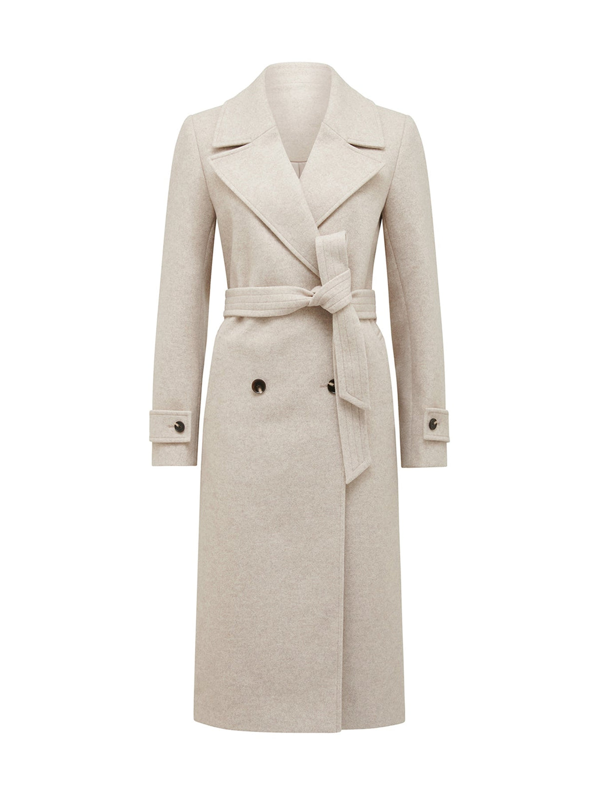 Cara Double Breasted Wrap Coat