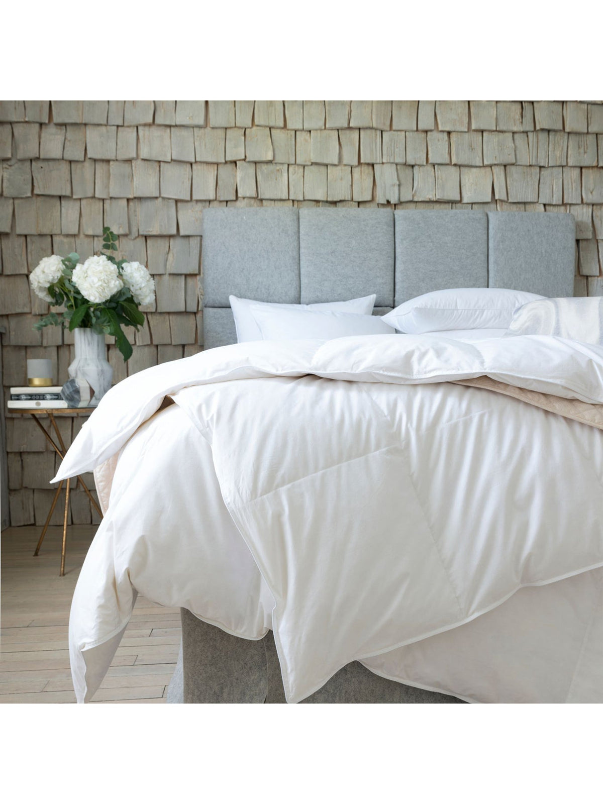 Goose Feather and Down Duvet 10.5 Tog White