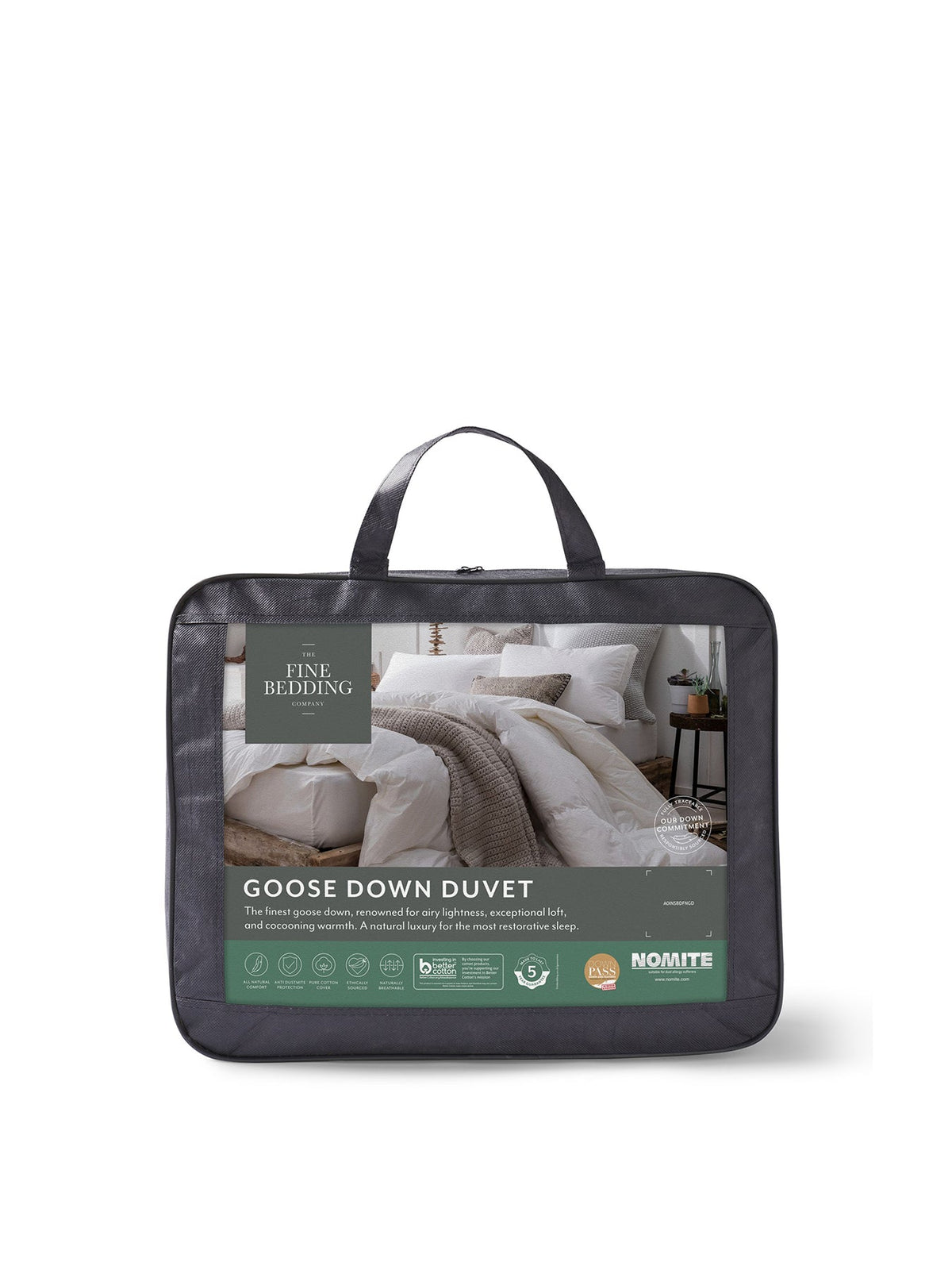 Goose Down Duvet 13.5 Tog