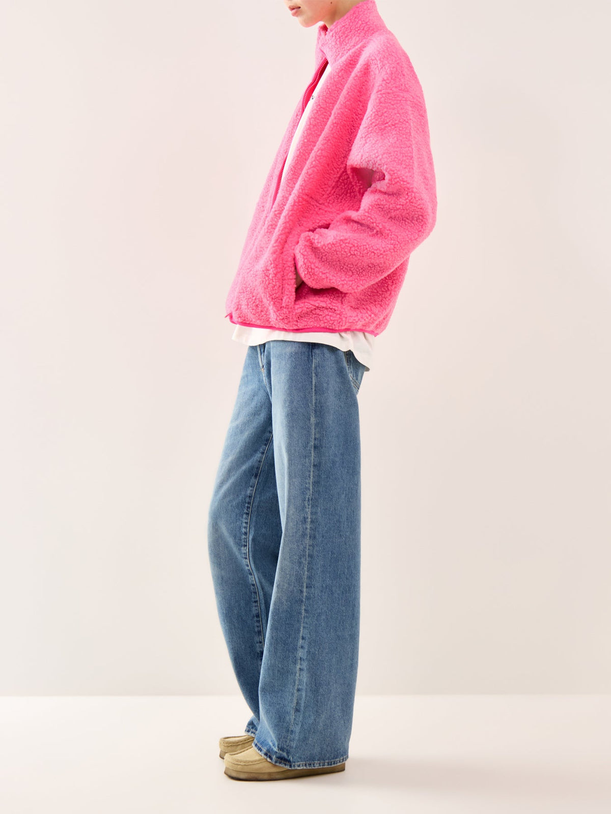 Hoktown Wool Jacket Pink