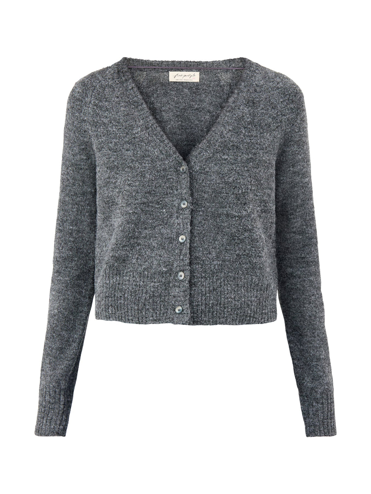 School Girl Cardigan Grey