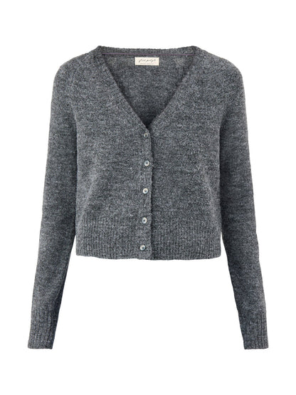 School Girl Cardigan Grey