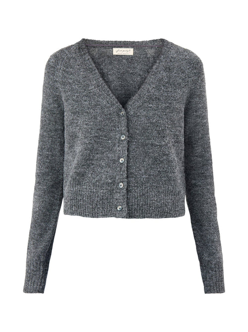 School Girl Cardigan Grey