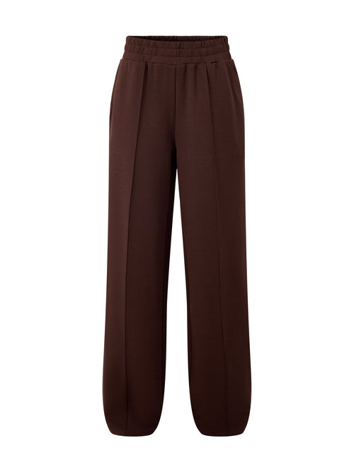 The Wide Leg Pant 30 Coffee Bean