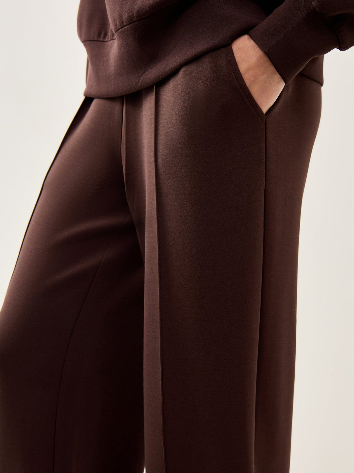 The Wide Leg Pant 30 Coffee Bean