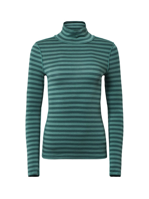 Good Good Turtle Stripe Sweater Green