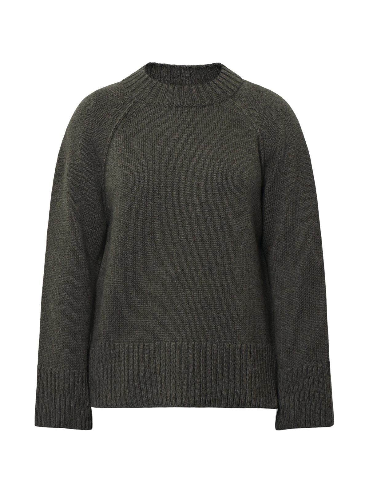 Ashdon Knitted Jumper Green