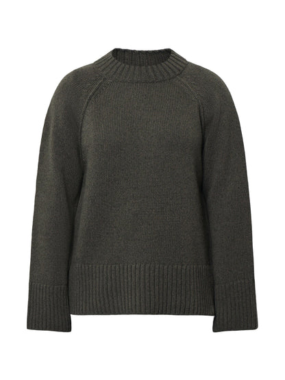 Ashdon Knitted Jumper Green