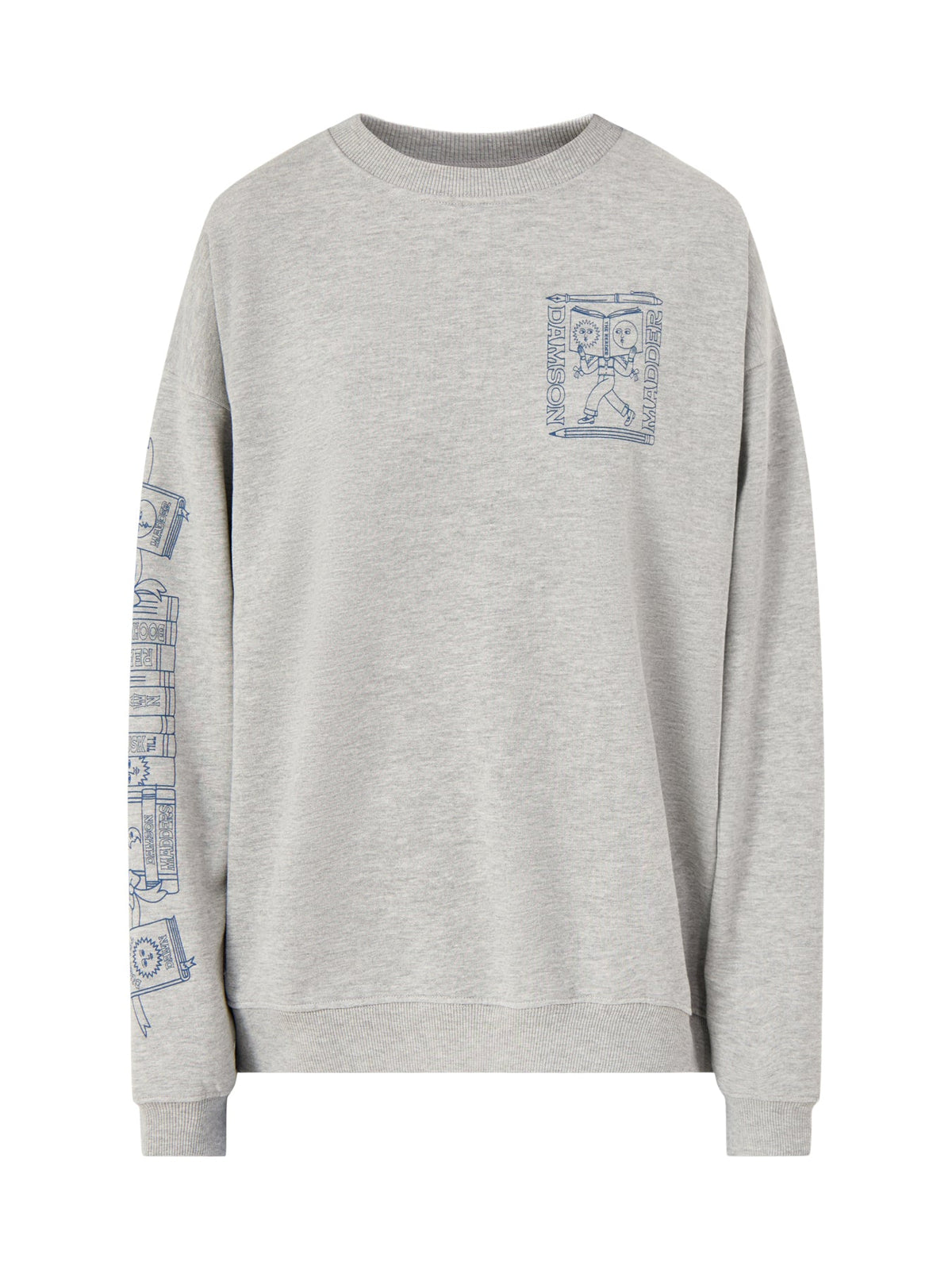 The Reader Sweatshirt Grey