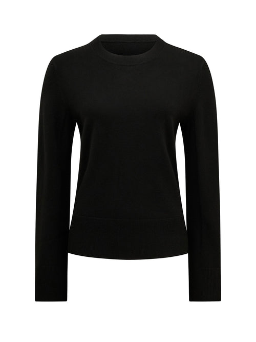 Hazel Knitted Lounge Jumper Black