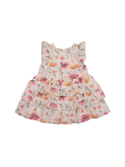 Baby Floral Dress White Floral