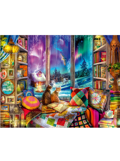 Winter Reading Nook 1000pc