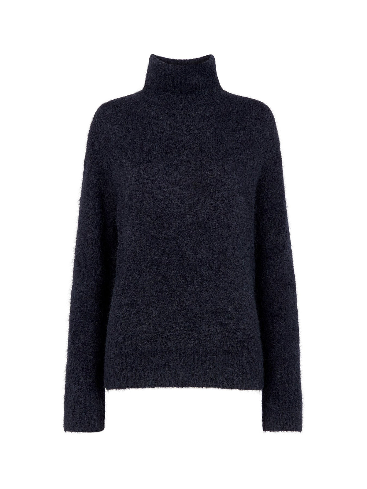 Alpaca Blend Funnel Knit