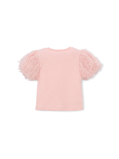 Kids’ Tulle Short Sleeve T-Shirt Multi