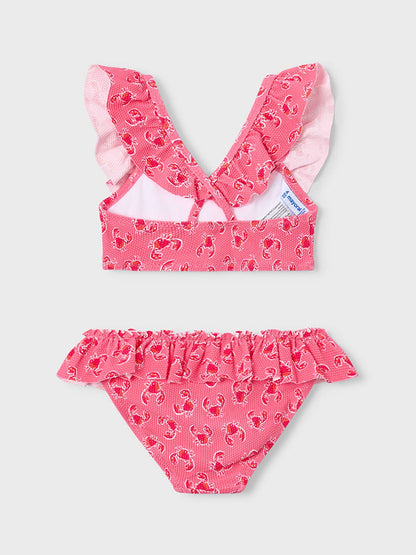Kids’ Crab Bikini Pink