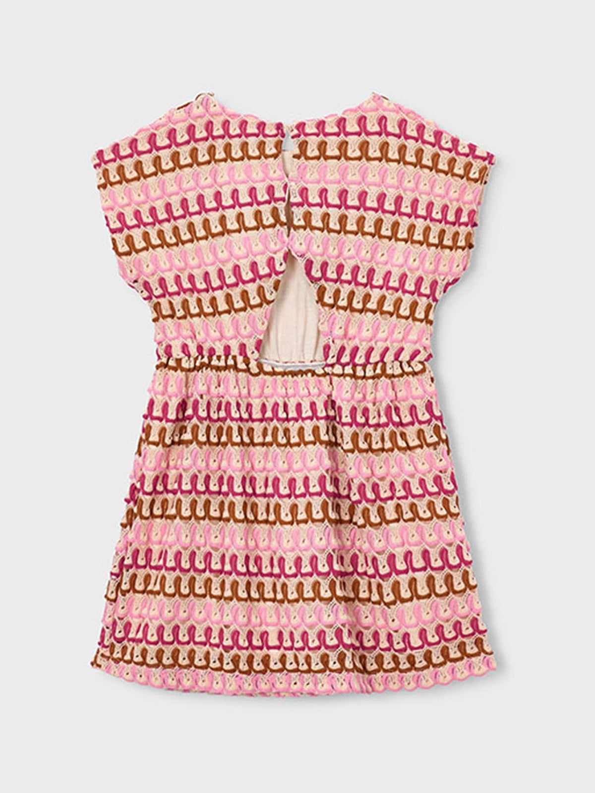 Kids’ Zig Zag Knitted Dress Multi