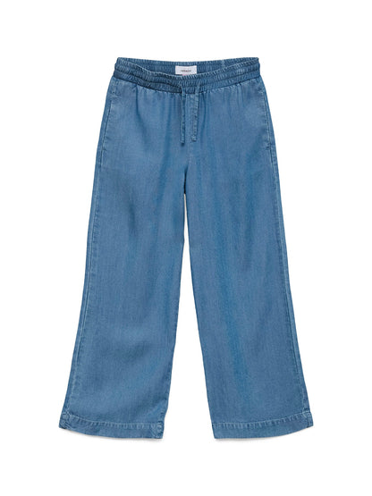 Kids' TENCEL™ Loose Denim Trousers Blue