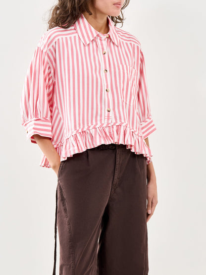 Bailey Stripe Shirt Pink