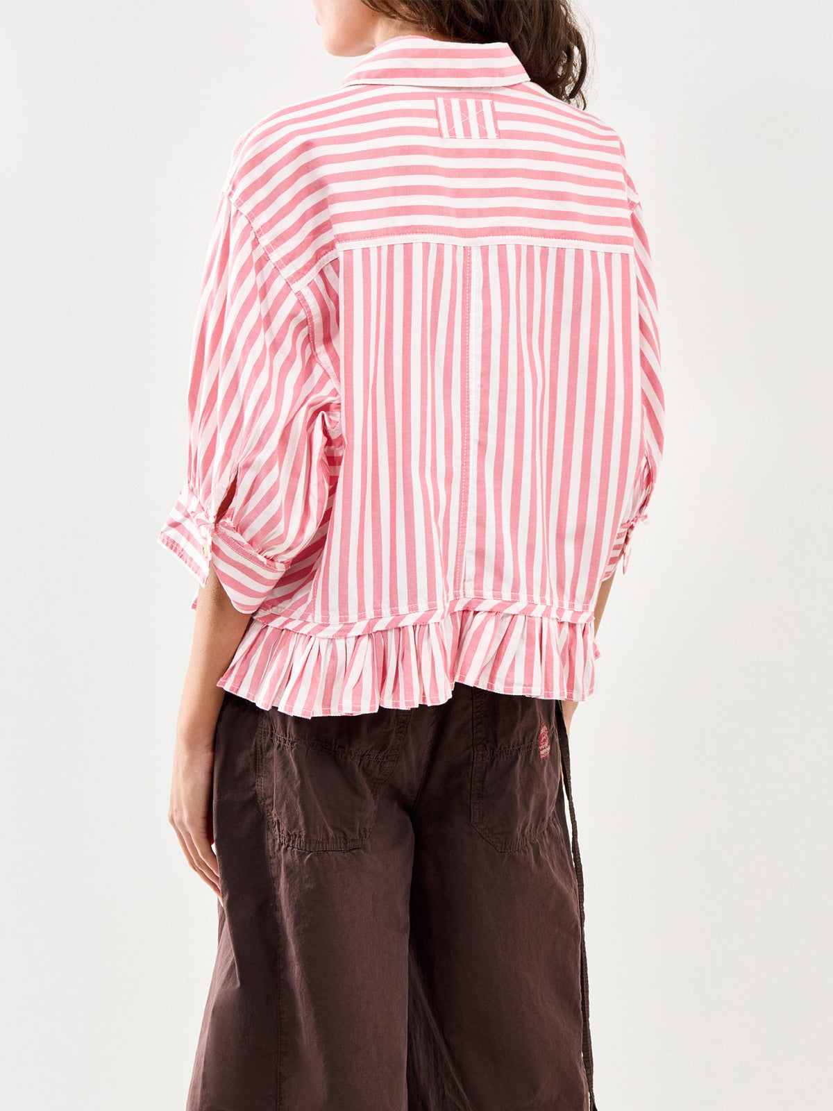 Bailey Stripe Shirt Pink