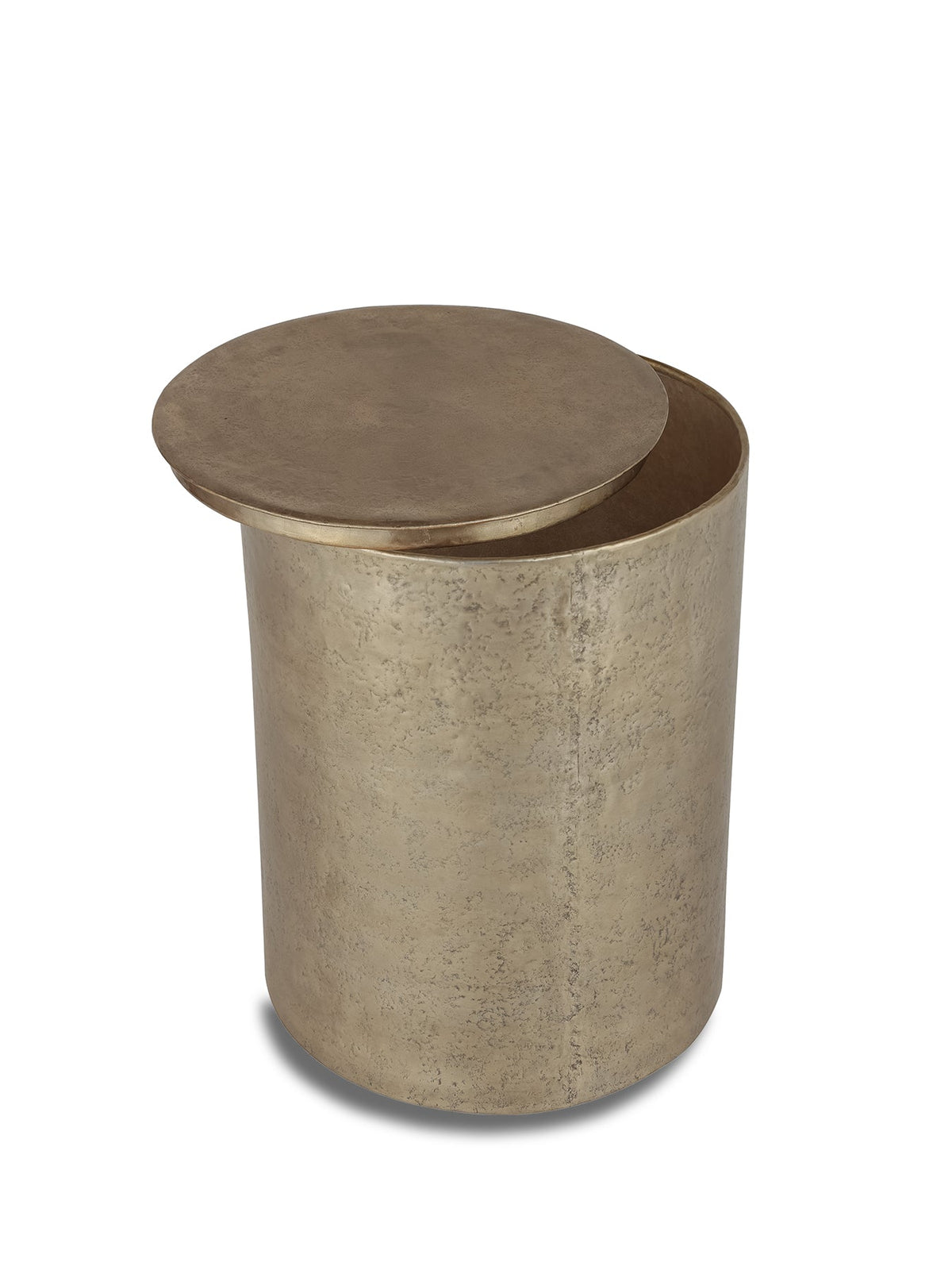 Zander Metal Storage Side Table