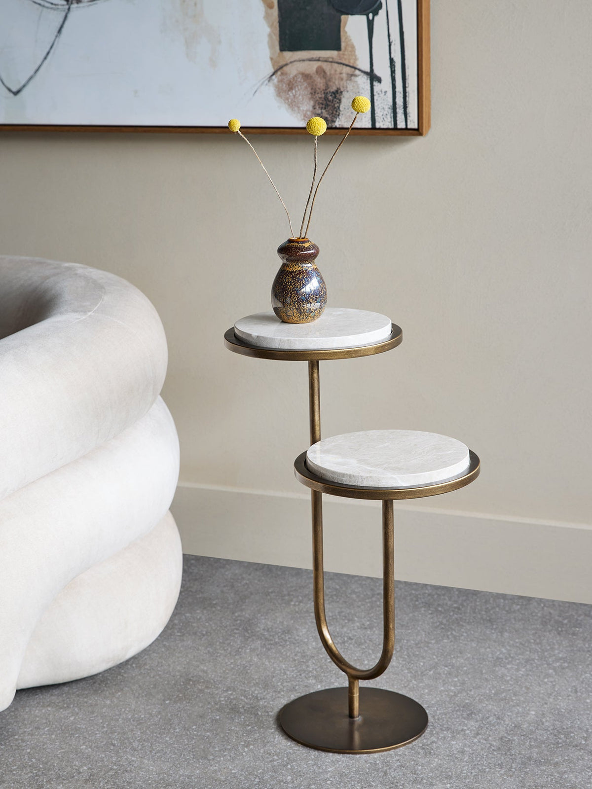 Marco Accent Table Grey