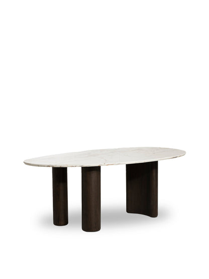 Nord Marble Effect Dining Table