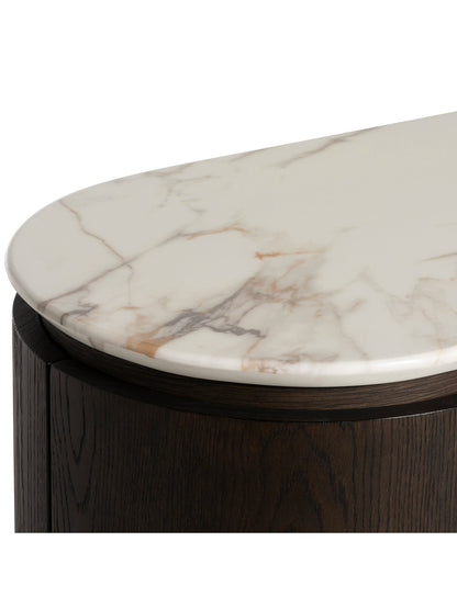 Nord Marble Effect Sideboard