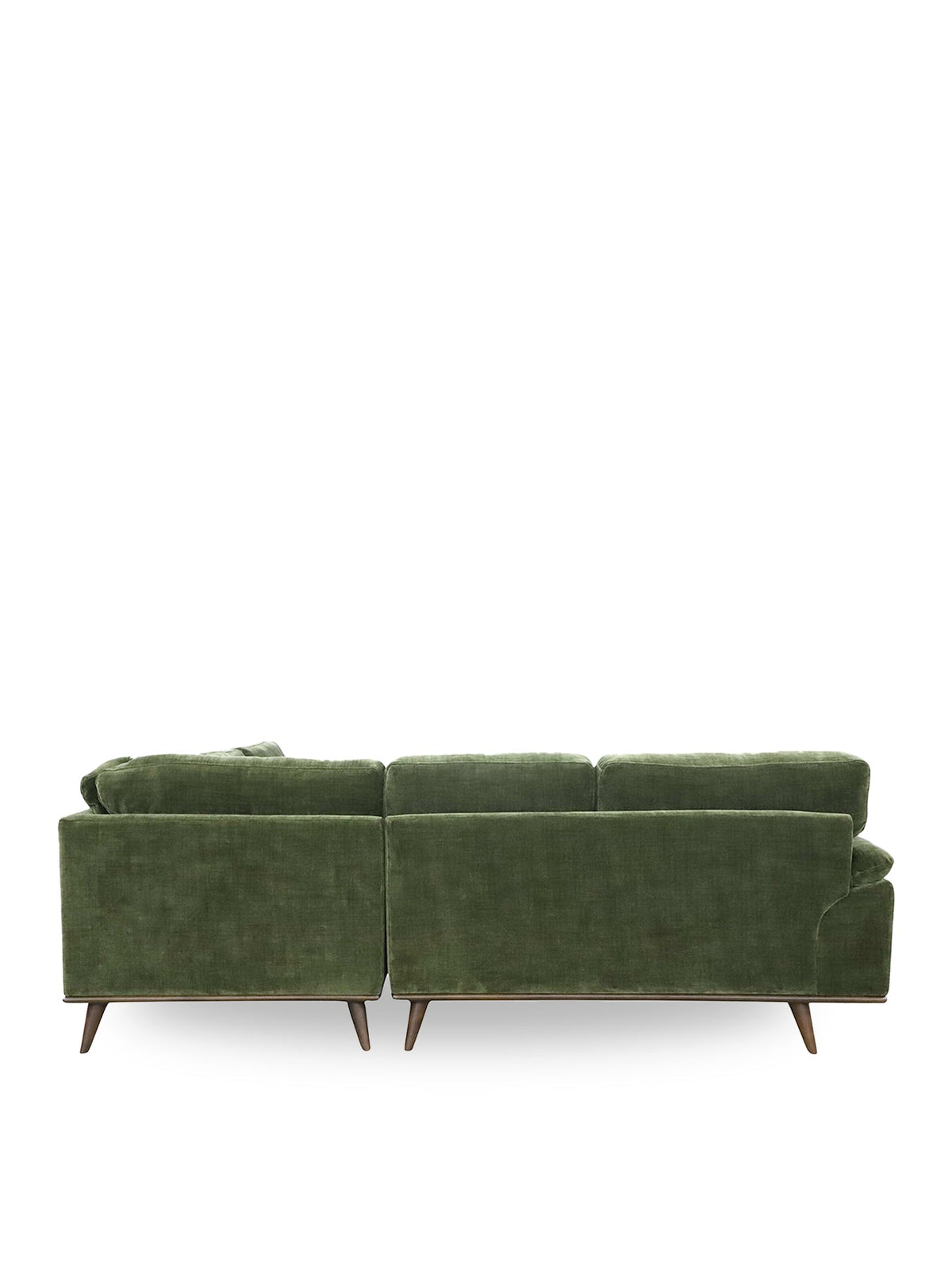 Bowes Green Fabric Corner Group 4 seater Sofa Green