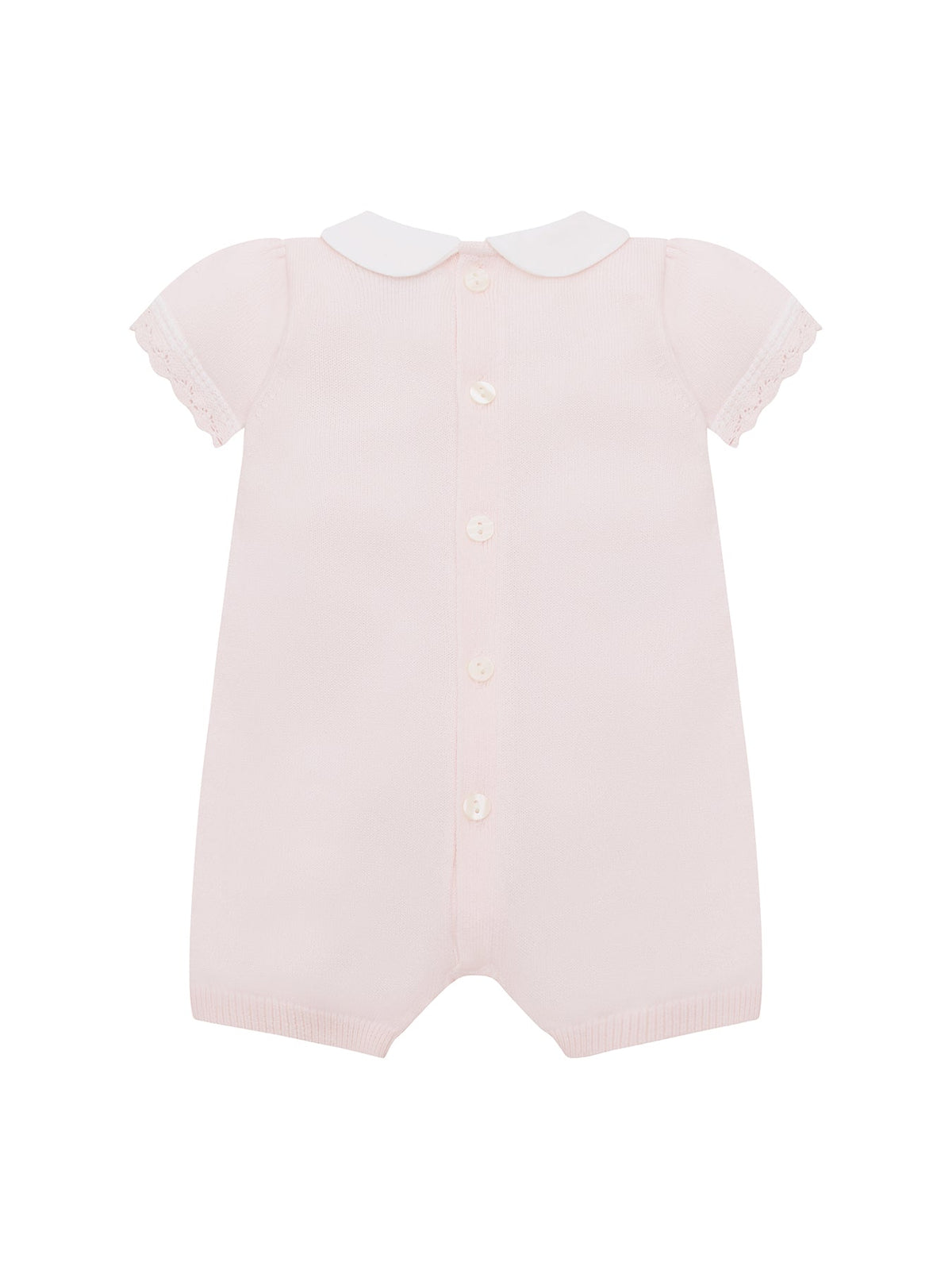 Baby Layla Knitted Romper Pink