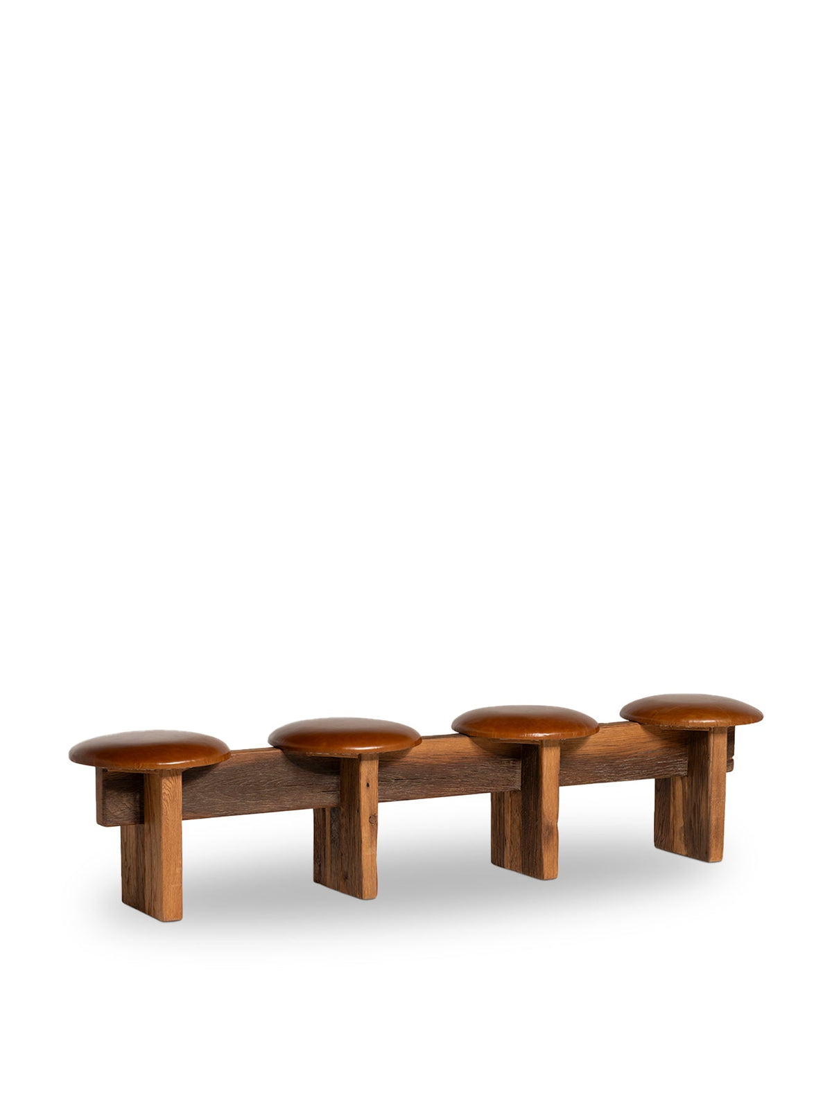 Wyre Dining Bench Brown