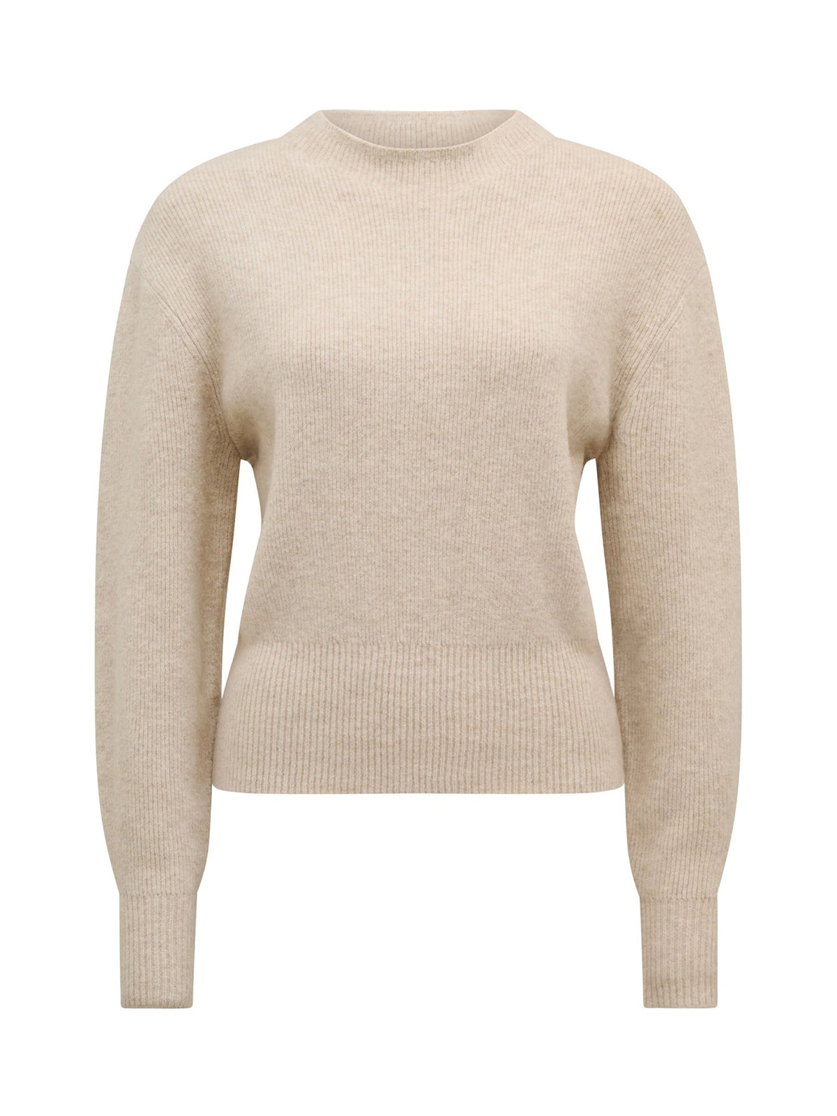 Cora Cinched Hem Knitted Sweater Nude
