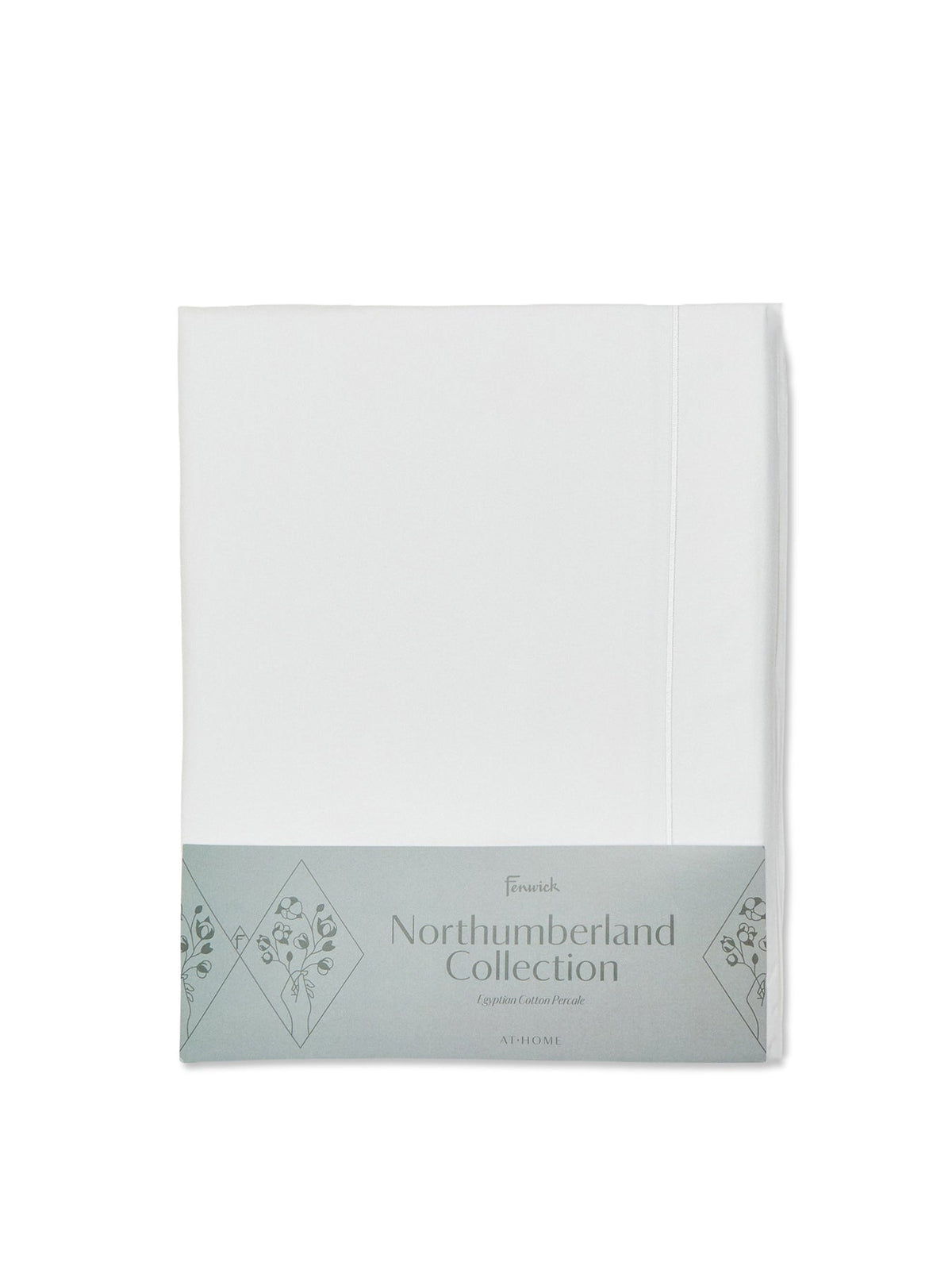Northumberland Duvet Cover White