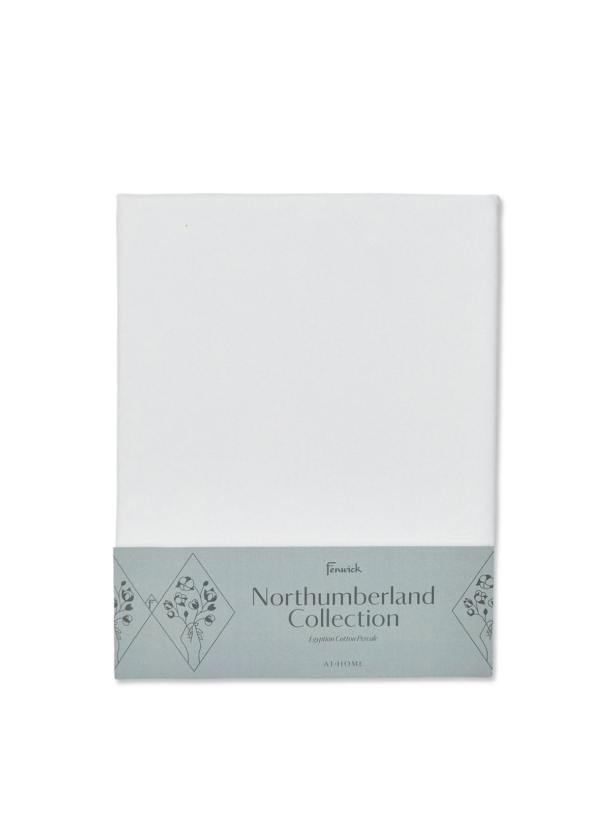 Northumberland Fitted Sheet White