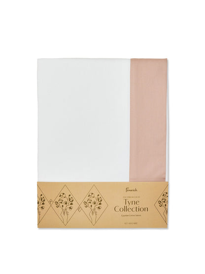 Tyne Collection Duvet Cover Pink