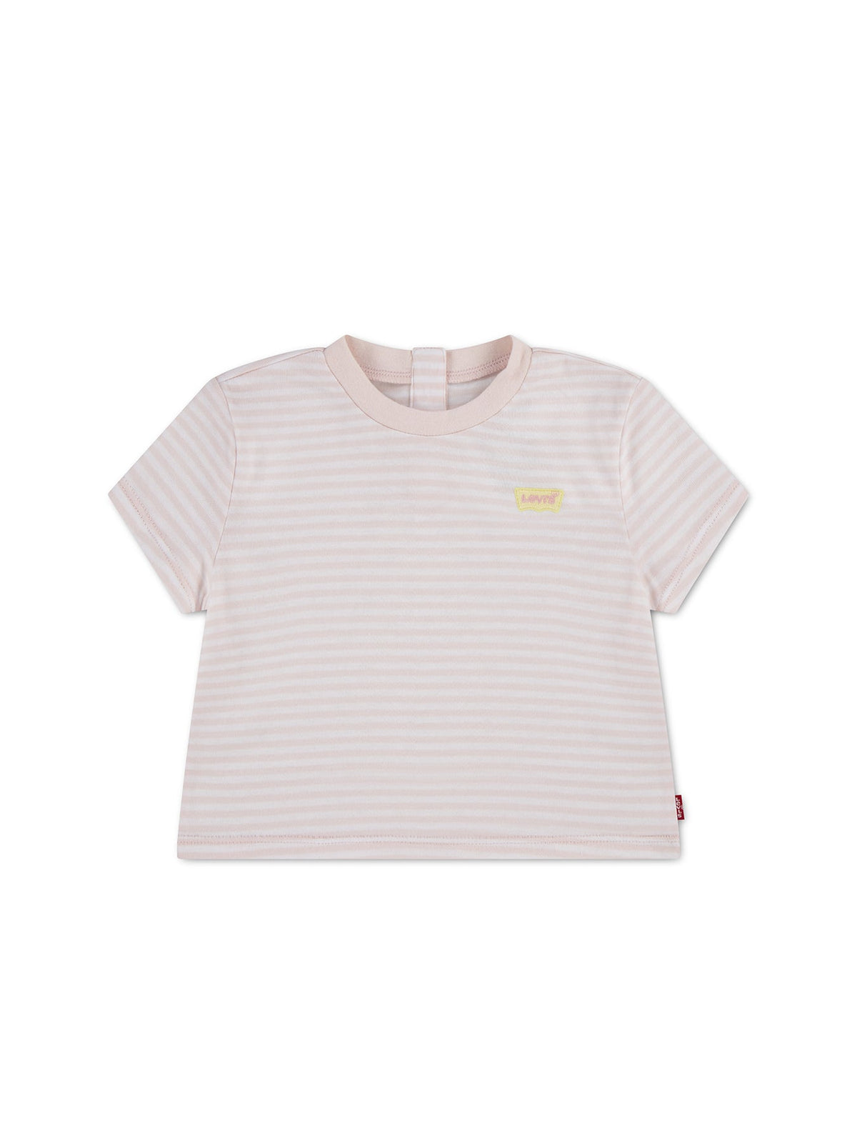 Baby Striped Batwing T-Shirt Pink