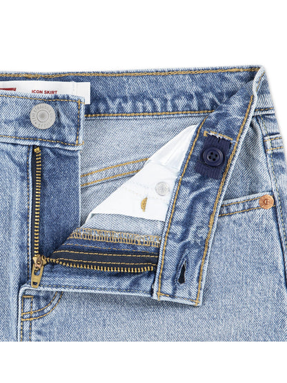 Kids' Icon Denim Skirt Blue