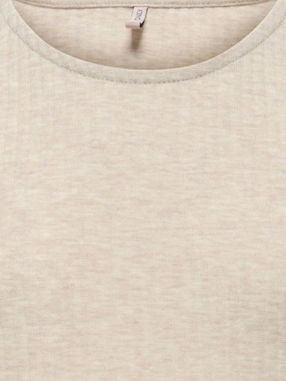 Kids' Knitted Top Ecru