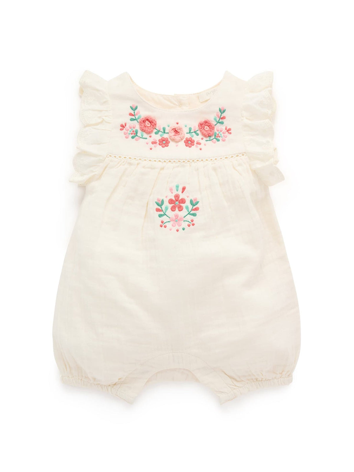 Baby Embroidered Romper